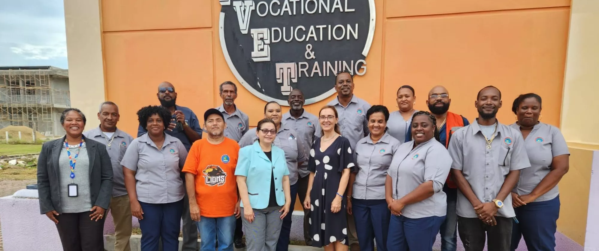 ILO and technical and vocational education and training officials in Belize