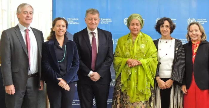 Visita Amina Mohammed a Chile